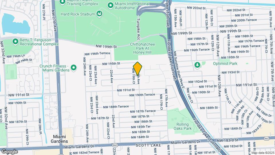 19220 NW 19th Ave, Unit B2 Map and Location Details