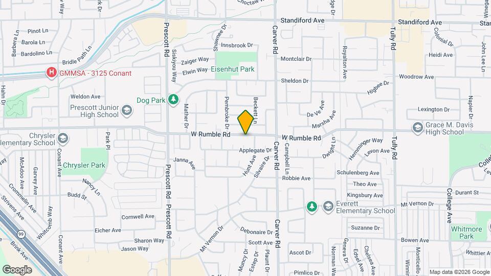 1808 W Rumble Rd Map and Location Details