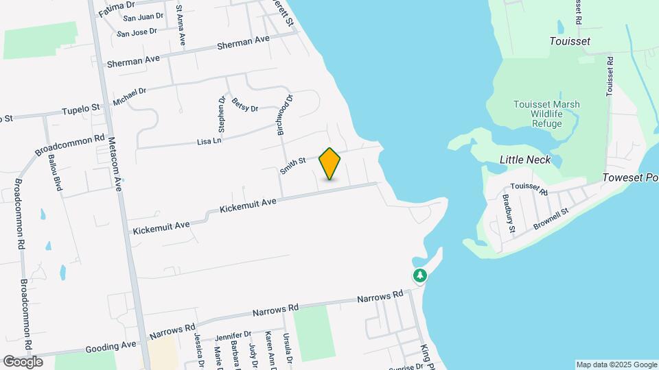 93B Kickemuit Ave Map and Location Details