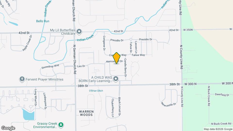 3939 Narrowleaf Ct Map and Location Details