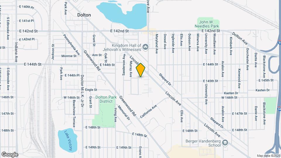 14449 Van Buren St, Unit 1W Map and Location Details
