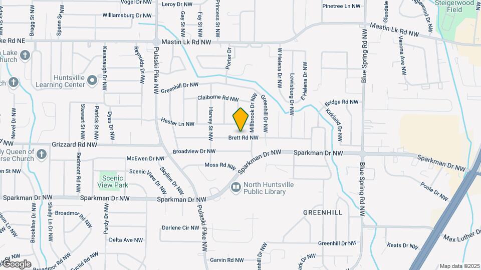 2804 Brett Rd NW Map and Location Details