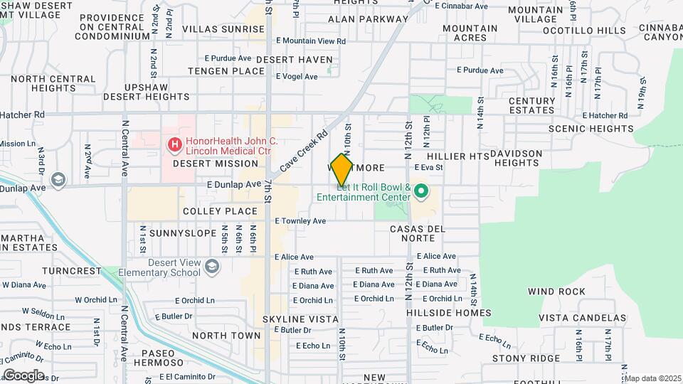 917 E Dunlap Ave Map and Location Details