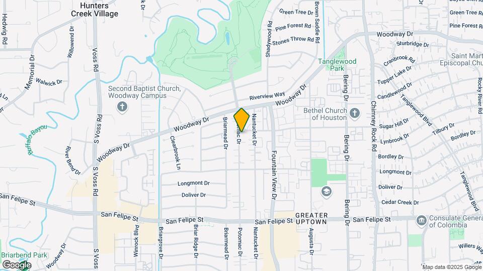 1111 Potomac Dr Map and Location Details