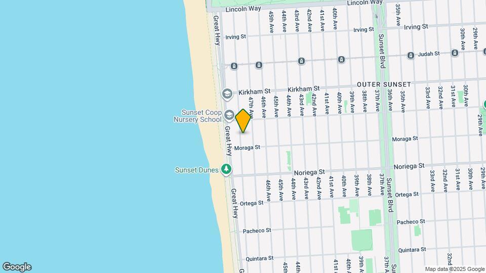 1658 48th Ave Mapa y Detalles de la Ubicación