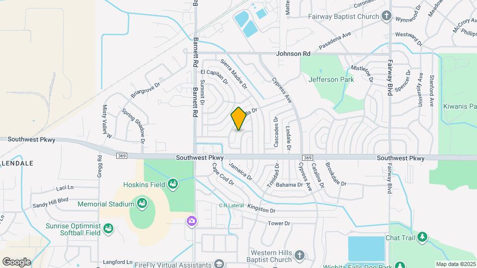 5208 Allegheny Dr Map and Location Details