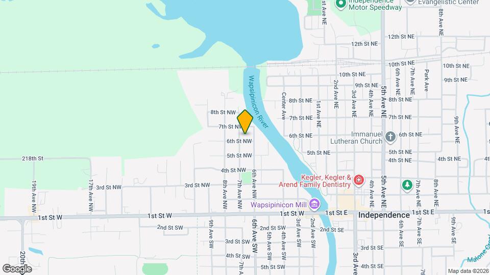 608 6th St NW Mapa y Detalles de la Ubicación