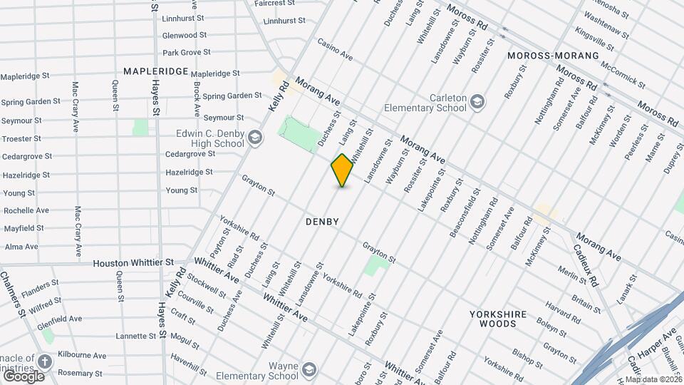 11808 Whitehill St Map and Location Details