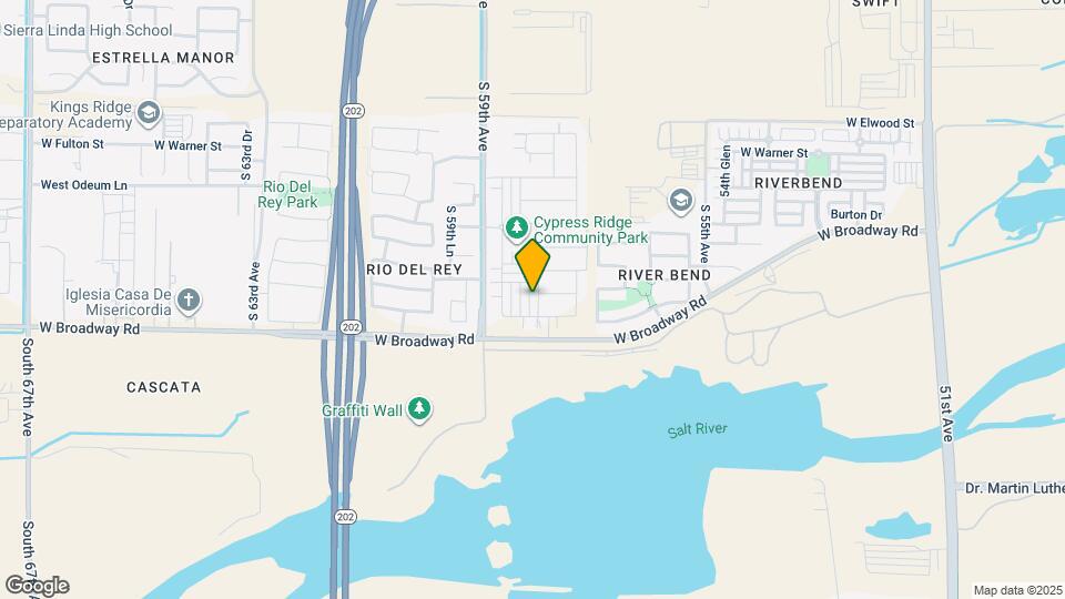 4228 S 58th Ave Map and Location Details