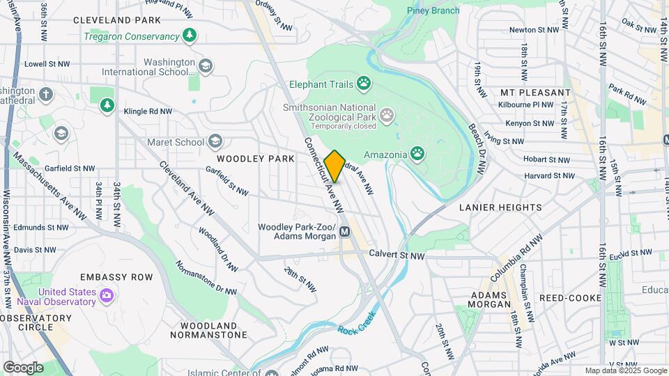 2729 Connecticut Ave NW Map and Location Details