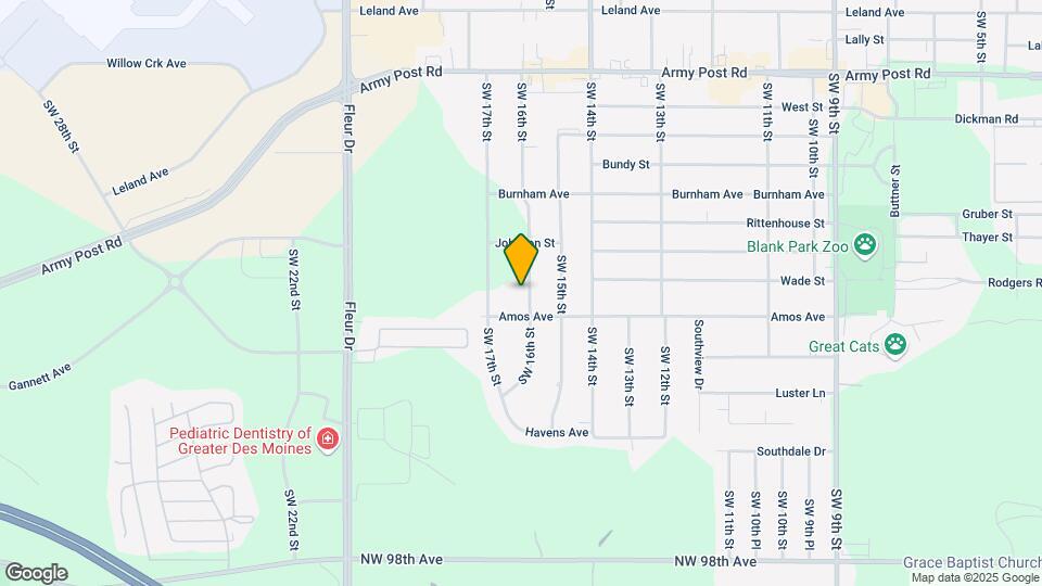 7106 SW 16th St Map and Location Details