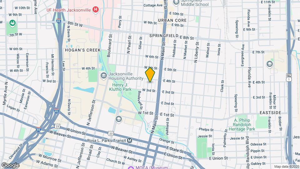 1337 N Laura St Map and Location Details