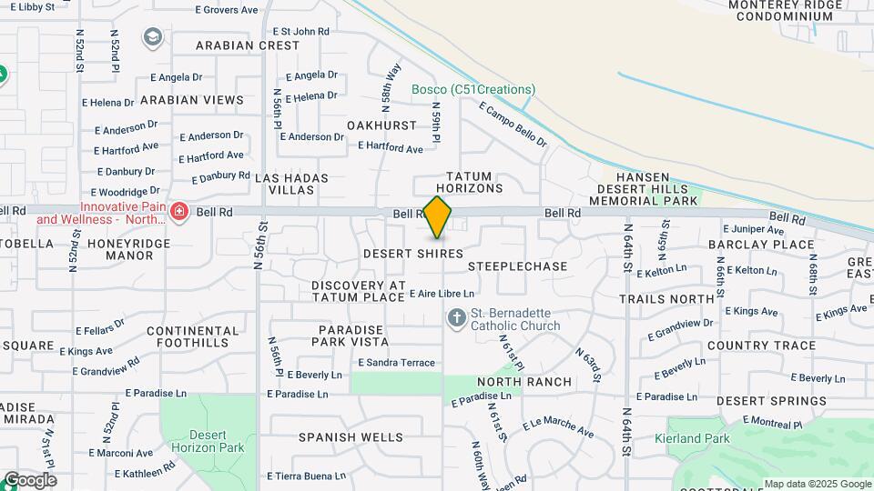 5956 E Phelps Rd Map and Location Details