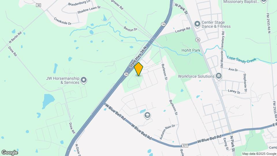 1718 San Jacinto Dr Map and Location Details