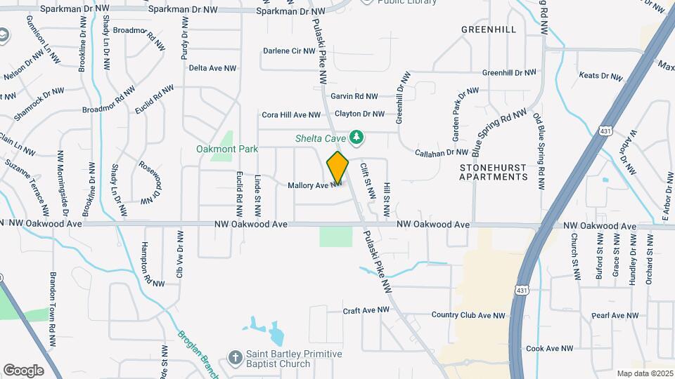 2803 Mallory Ave NW Map and Location Details