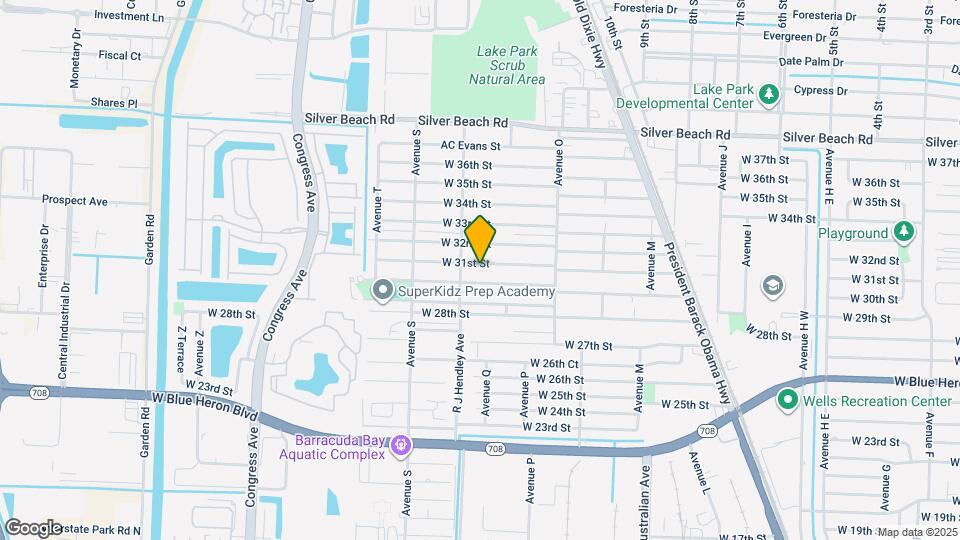 1457 W 31st St, Unit 1 Map and Location Details