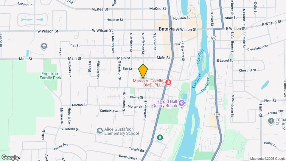401-409 S Jefferson St Map and Location Details
