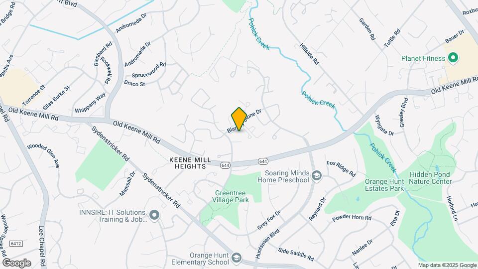 9031 Blarney Stone Dr Map and Location Details