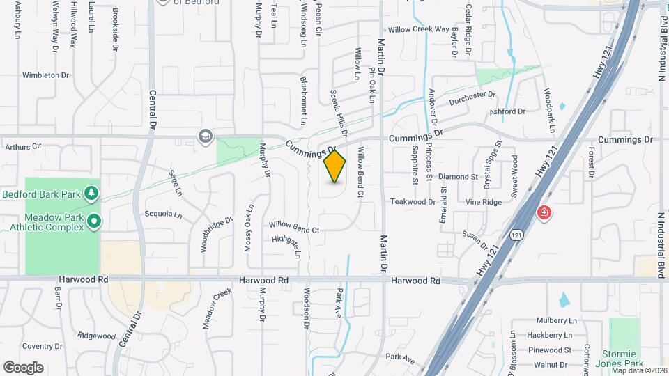 3200 Hickory Ct Map and Location Details