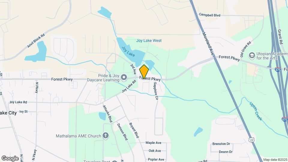 5331 Creekview Way Map and Location Details