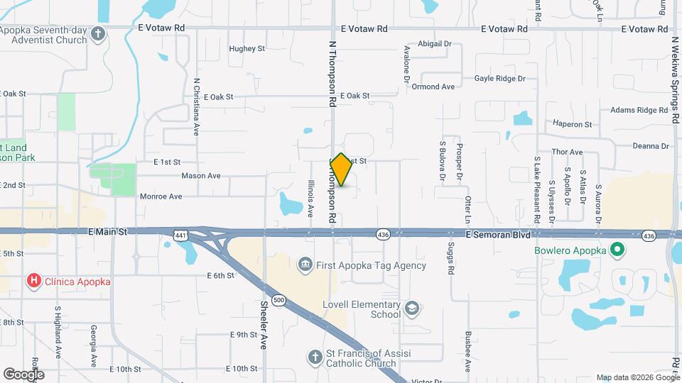 1224 Dovehill Dr Map and Location Details