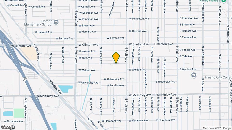 637 W Cambridge Ave Map and Location Details