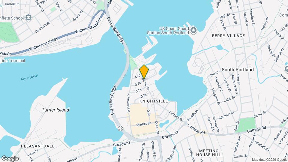 865 B St, Unit # 1 Map and Location Details