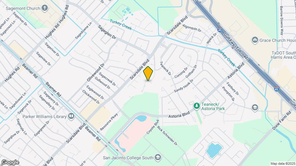 11710 S Seawood Dr Map and Location Details