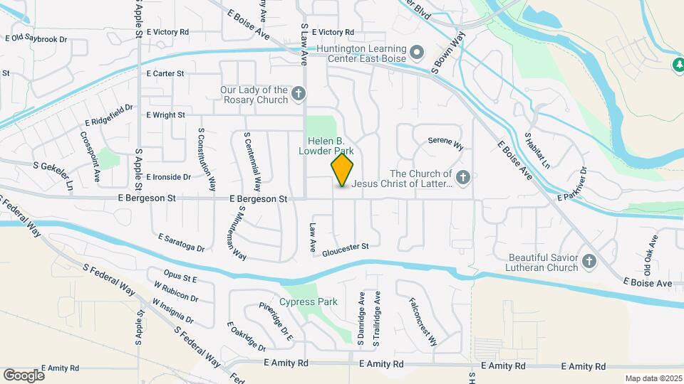 1786 E Bergeson St Map and Location Details