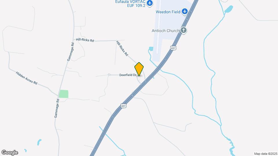 12 Deerfield Dr Map and Location Details