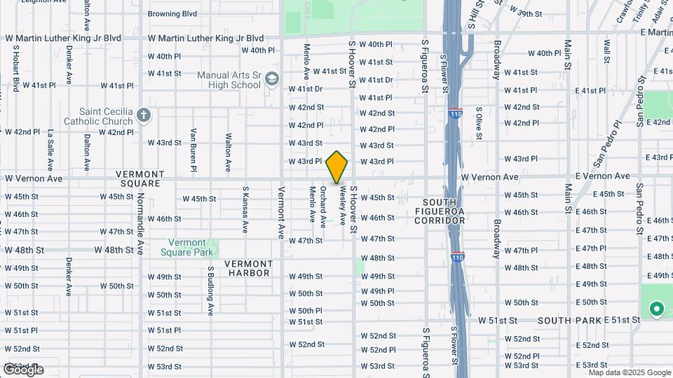 856-864 W Vernon Ave Map and Location Details