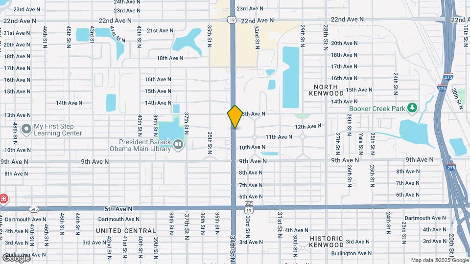 1151 34th St N Map and Location Details
