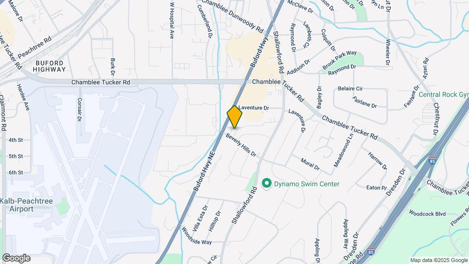 2400 Beverly Hills Dr Map and Location Details