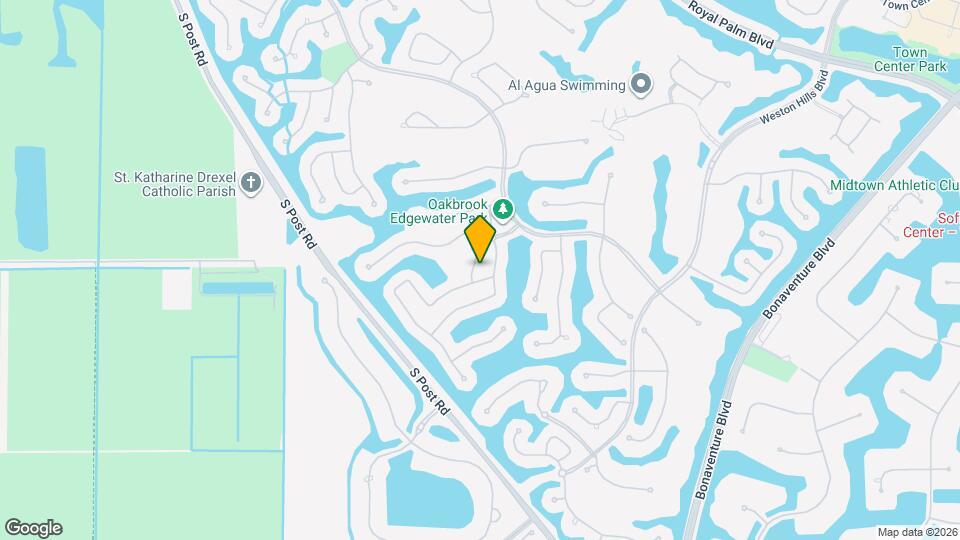 2614 Oakbrook Ct Map and Location Details