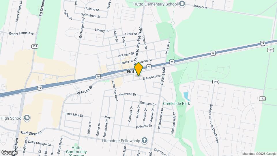 106 E Austin Ave Map and Location Details