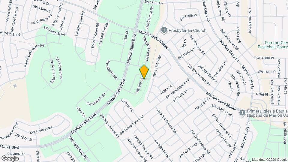 16265 SW 29th Court Rd Map and Location Details