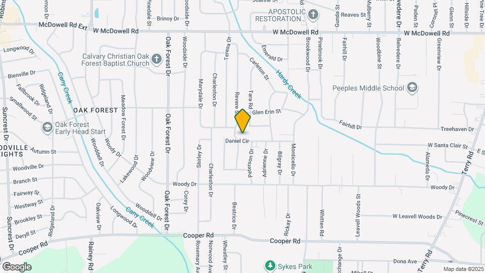 574 Daniel Cir Mapa y Detalles de la Ubicación