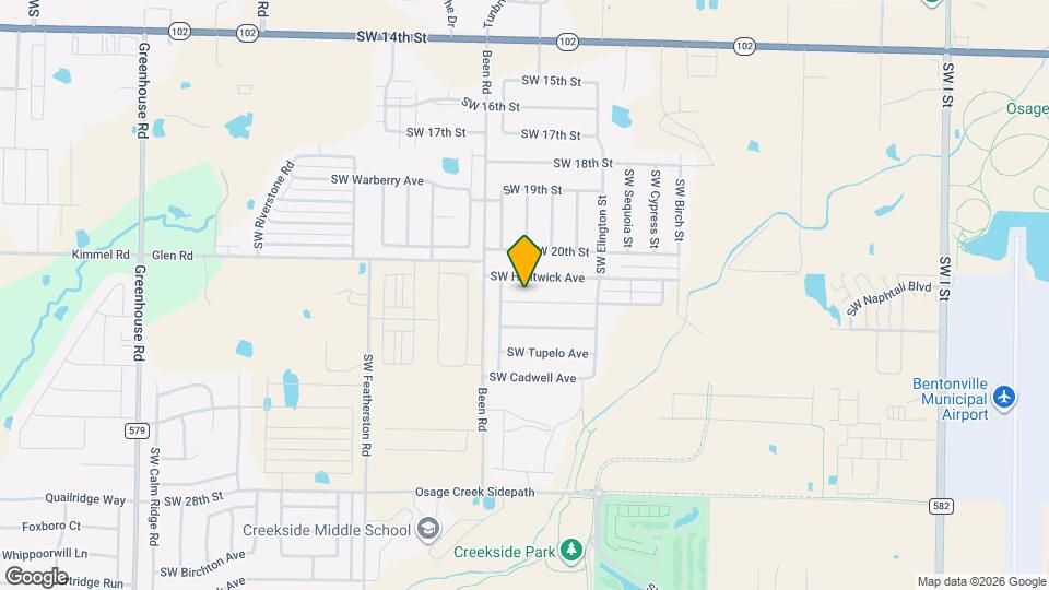 2406 SW Montana Ave Map and Location Details