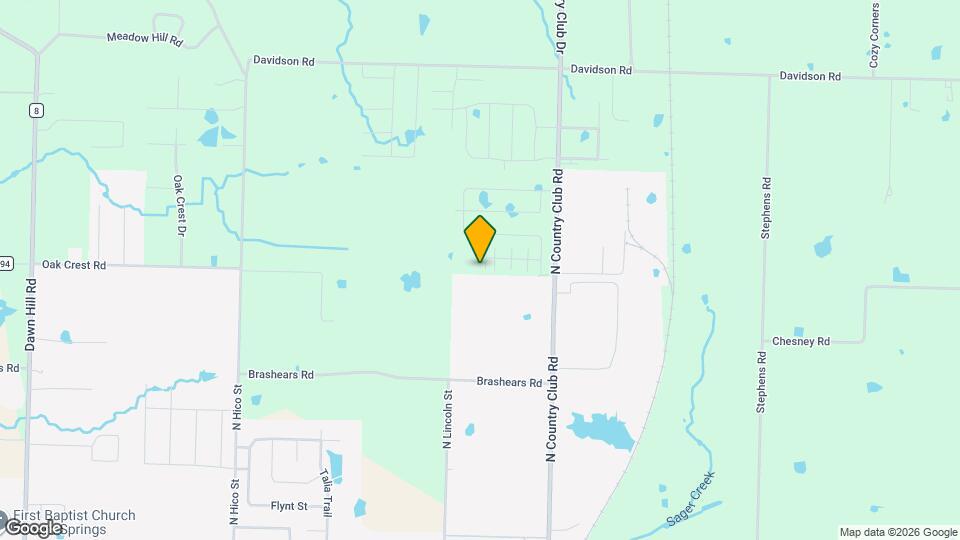 1840 E Brookview Cir Map and Location Details