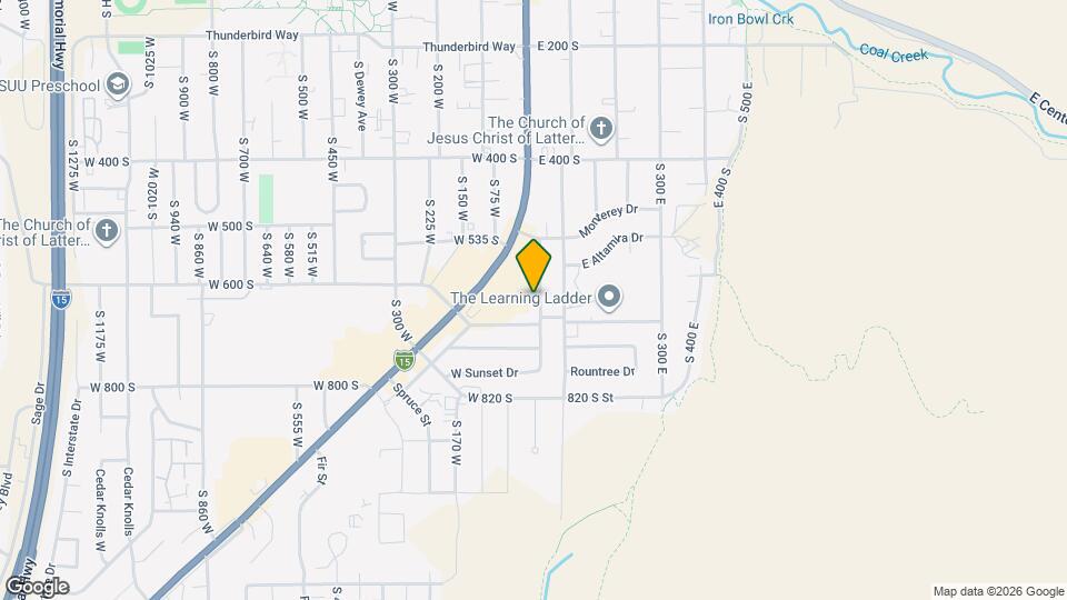 640 S Sunset Dr Mapa y Detalles de la Ubicación