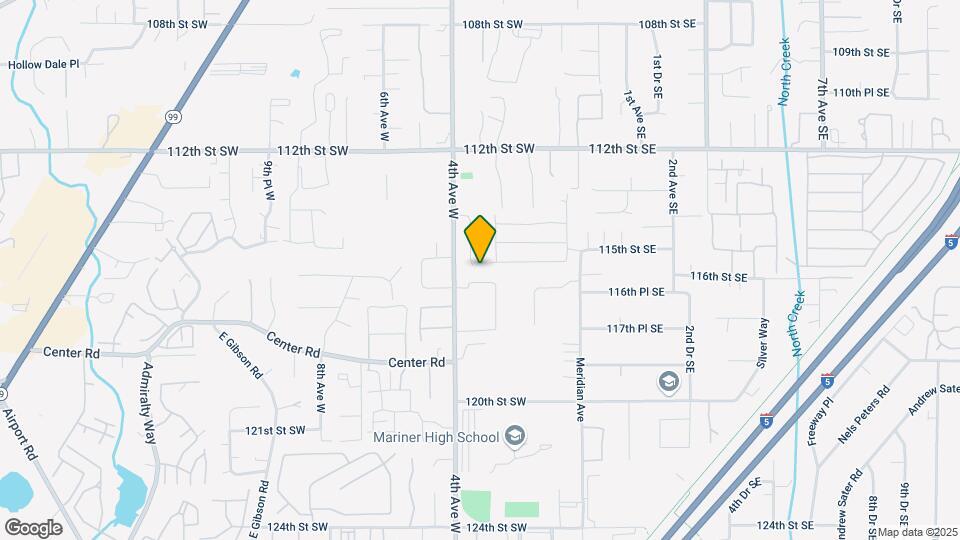 11529 3rd Pl W Map and Location Details