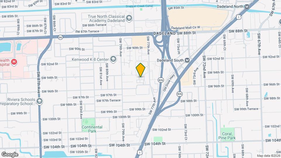 7773 SW 94th Ln Map and Location Details