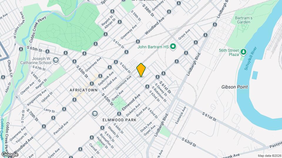 6161 Wheeler St, Unit Upper Map and Location Details