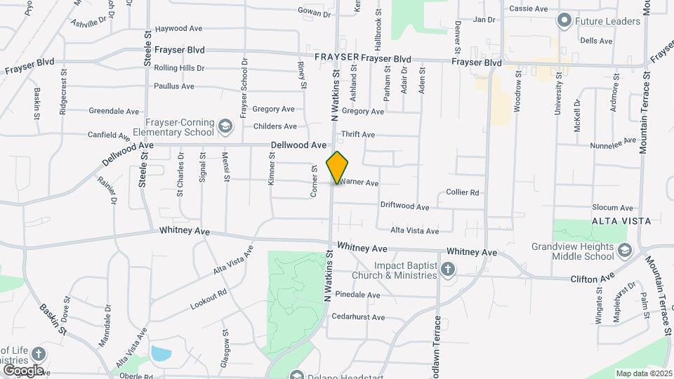 3120 N Watkins St Map and Location Details