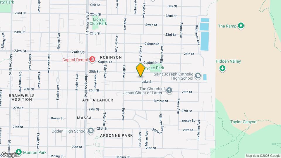 2537 Taylor Ave Map and Location Details
