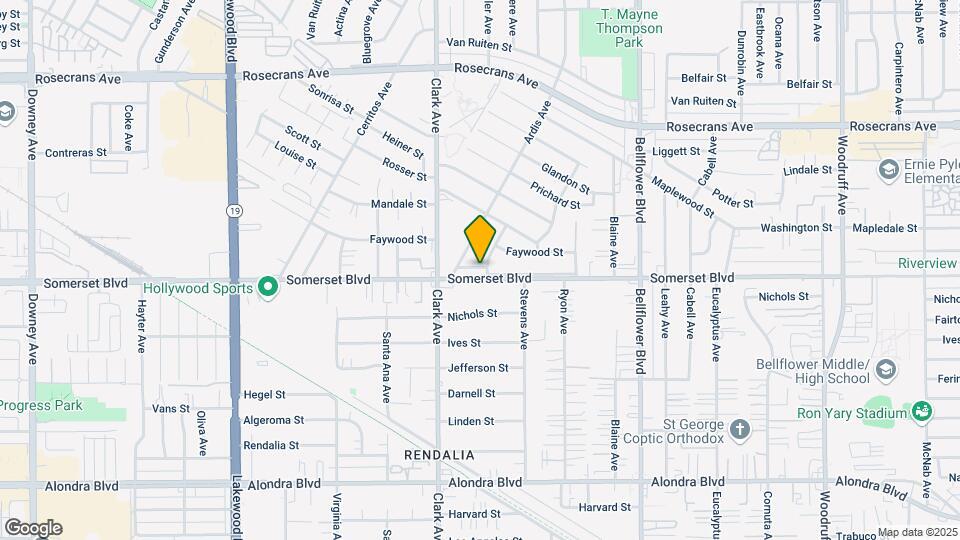 14759 Betty Jean Ave Mapa y Detalles de la Ubicación