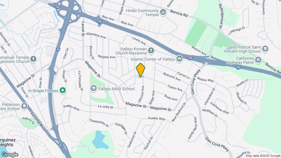 403-405 Gilcrest Ave Map and Location Details