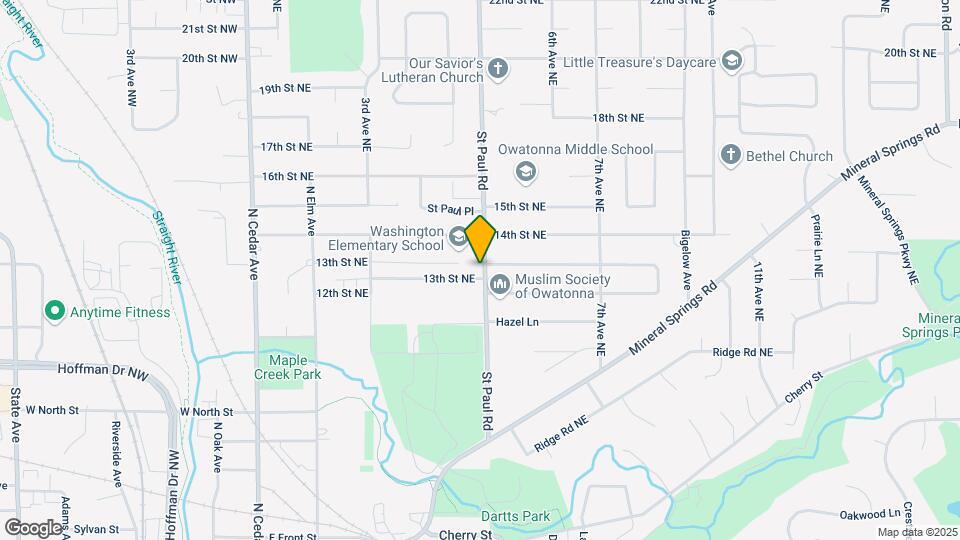 1212 Saint Paul Rd Map and Location Details