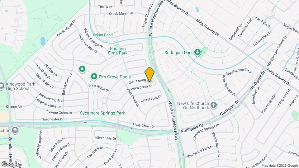 3311 Birch Creek Dr Map and Location Details