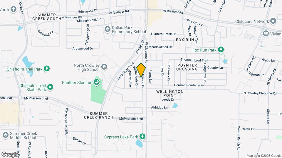 9124 Friendswood Dr Mapa y Detalles de la Ubicación
